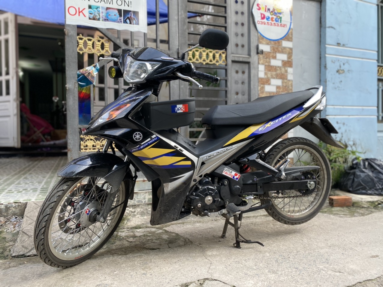 TEM RỜI EXCITER XANH ĐEN VÀNG