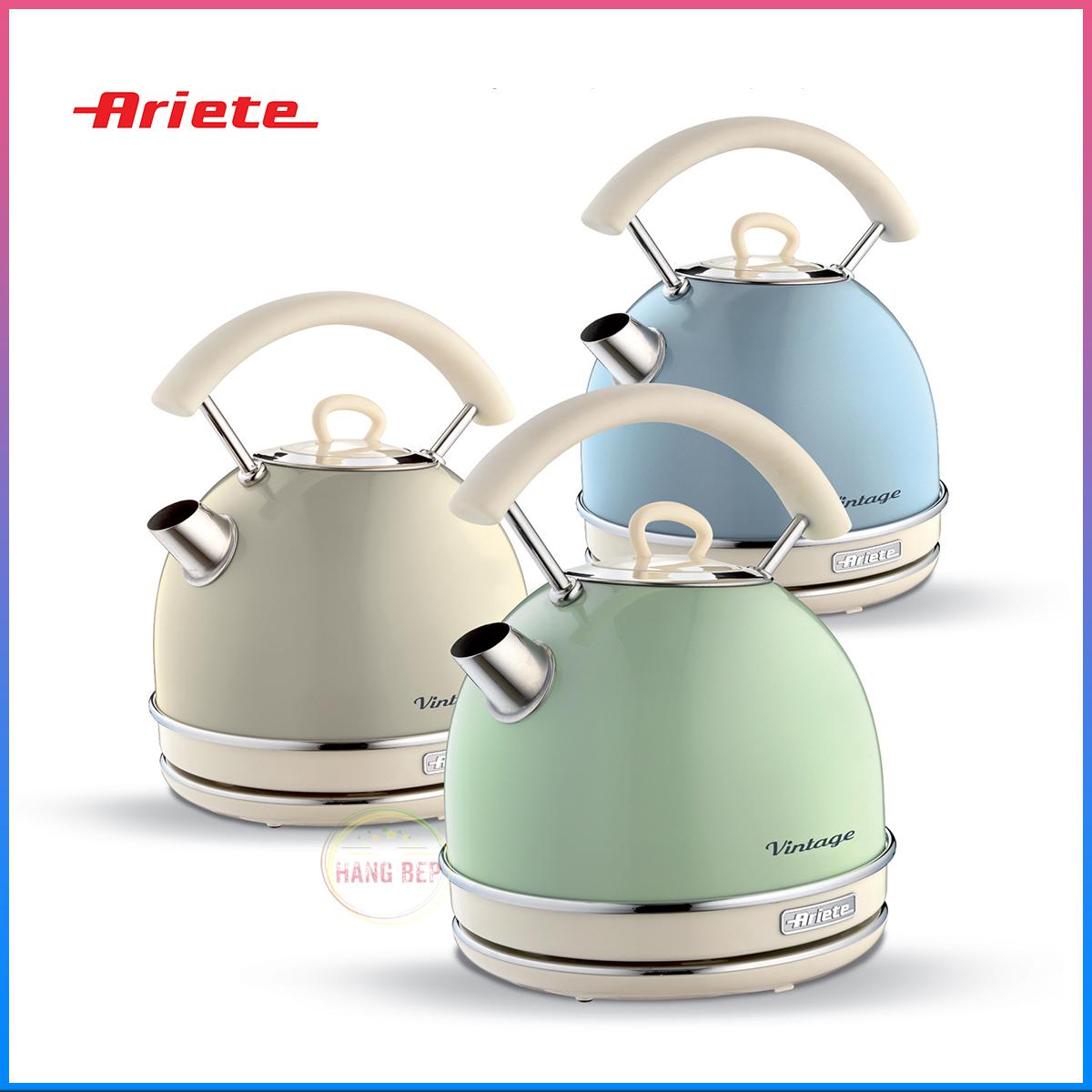 Bình Đun Nước Tròn Ariete MOD.2877/03 (Màu kem) (1,7 lít)