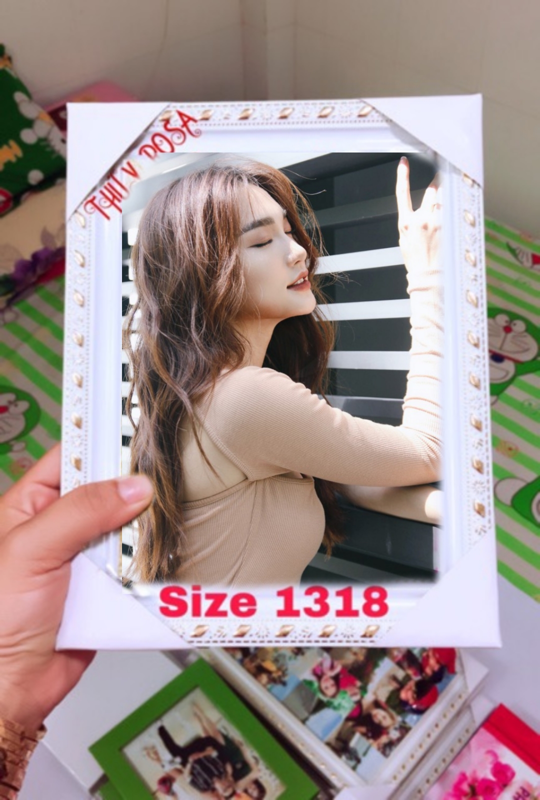 Khung ảnh gỗ size 13:18 loại 1 siêu đẹp