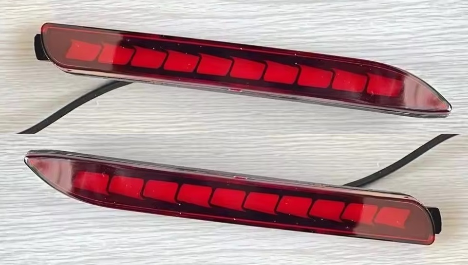 Đèn Led gầm sau innova 4 chế độ có chào mừng xi nhan chạy đẹp mắt. Led cản sau Innova Toyota camry Fortuner from cũ Siena Corolla Lexus 4Rurner Avalon Venza led gầm sau