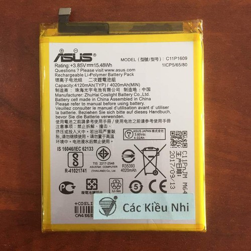 Pin asus zenfone 3 max 5.5 inch ZC553KL