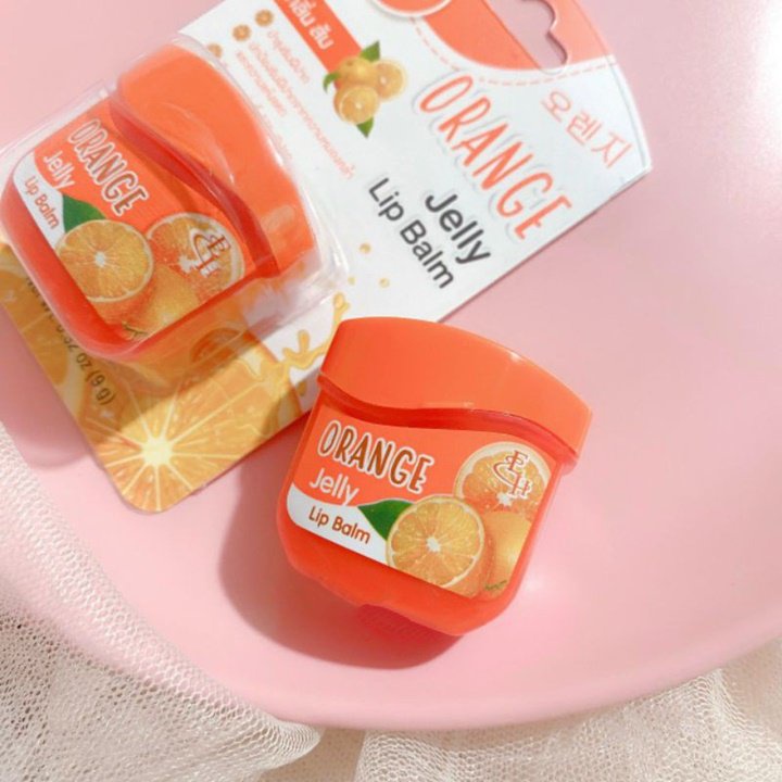 Son dưỡng môi organge jelly lip balm thái lan