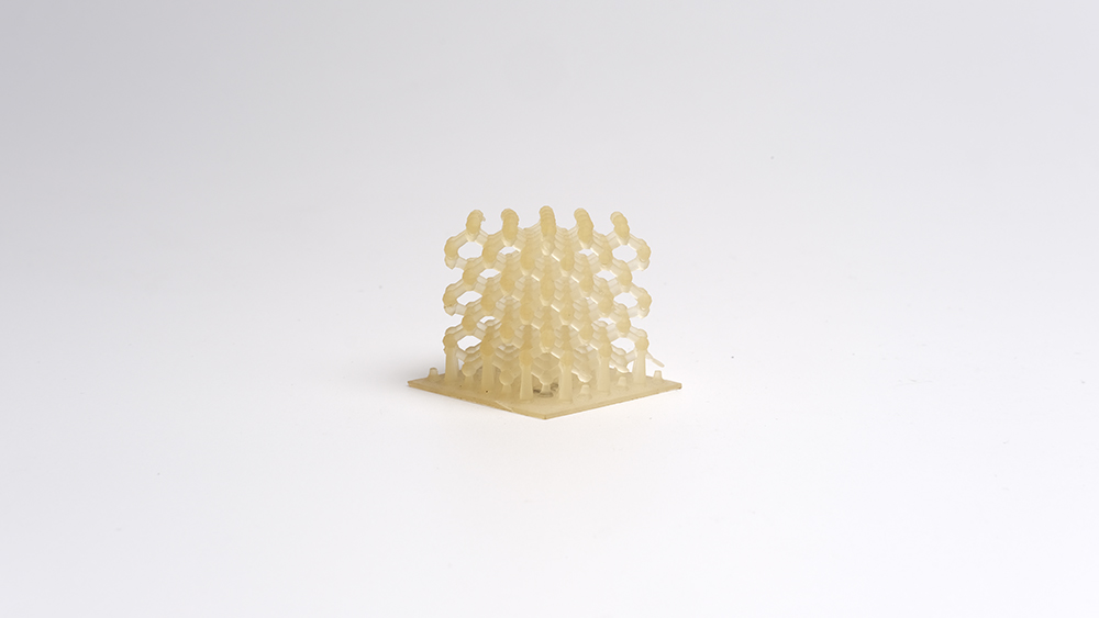 ESUN eResin-Flex resin Trasparent Yellow 0.5kg/bottle