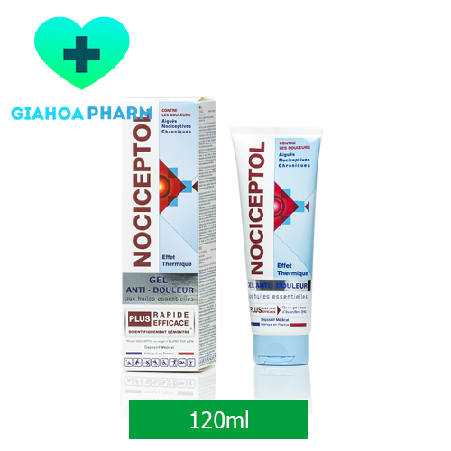 [HCM]Nociceptol gel - Gel bôi giảm đau Pháp 120ml
