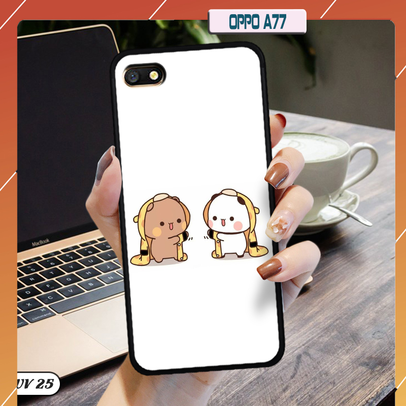 Ốp Oppo A77 lưng nhám -ngộ nghĩnh