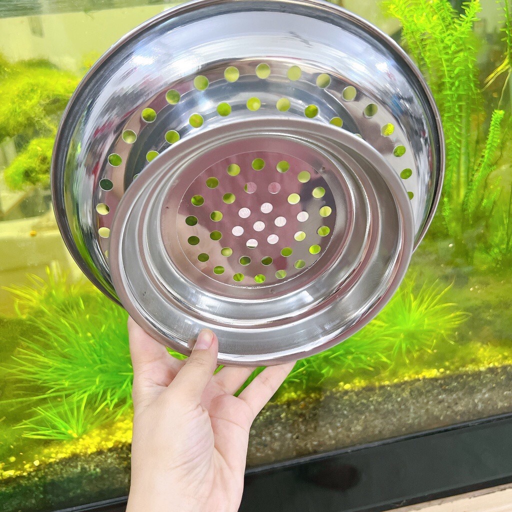 Vỉ Xửng hấp inox đủ size (22cm-26cm) Hồng Phước Thanh