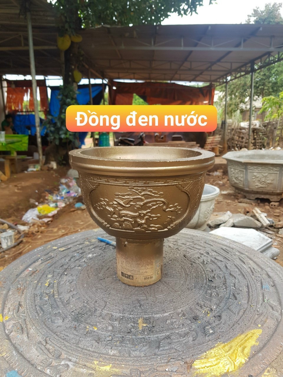 Sơn nhũ đồng hệ nước - Lon 400gam