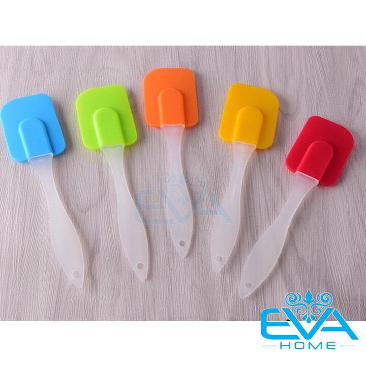 [HCM]Dụng Cụ Làm Bánh Cây Trộn Và Vét Bột Silicon Mềm