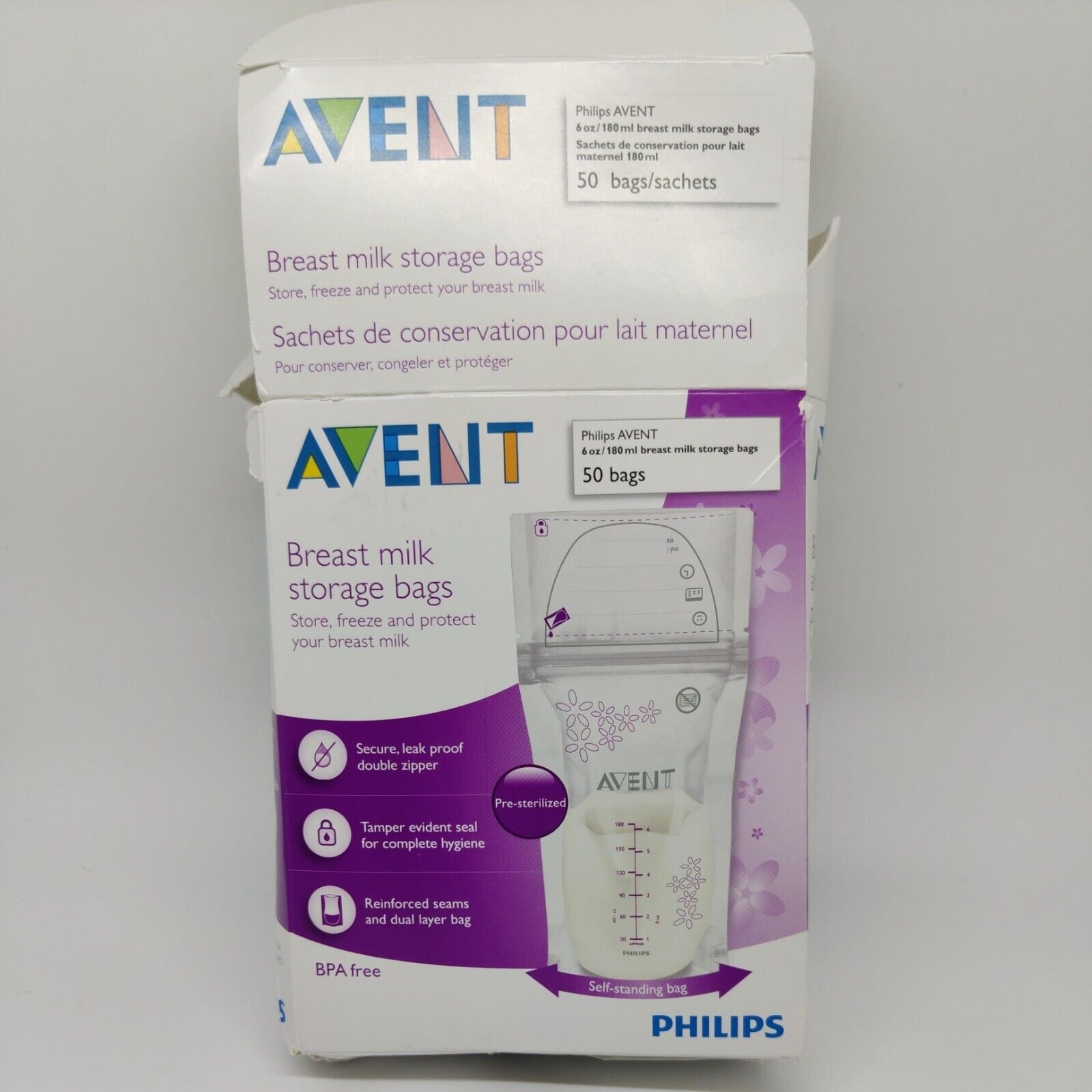 Túi trữ sữa Avent 50 cái
