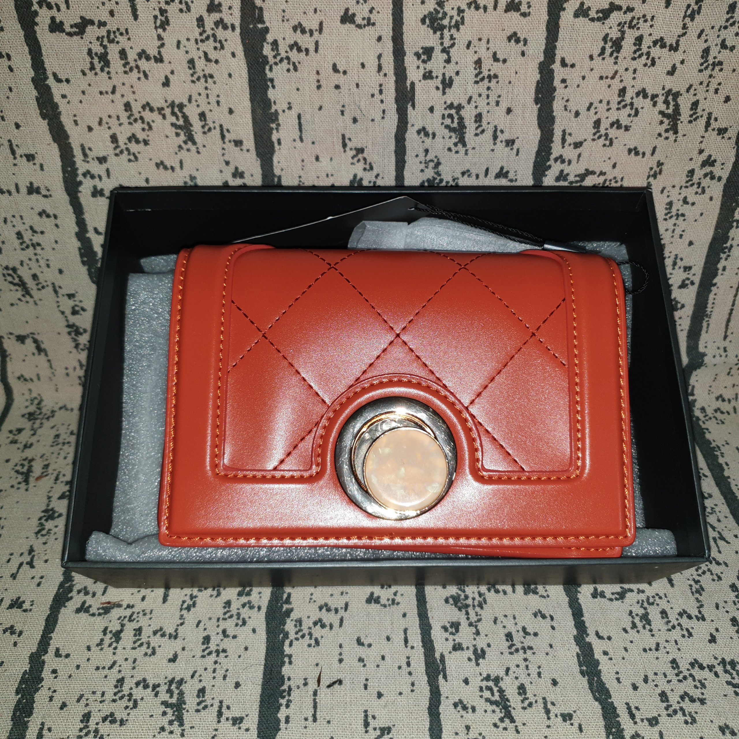 Túi xách mắt ngọc mini  full box tag PW2-76390044