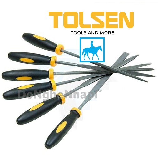 Bộ 6 dũa mini needle files set tolsen 32046