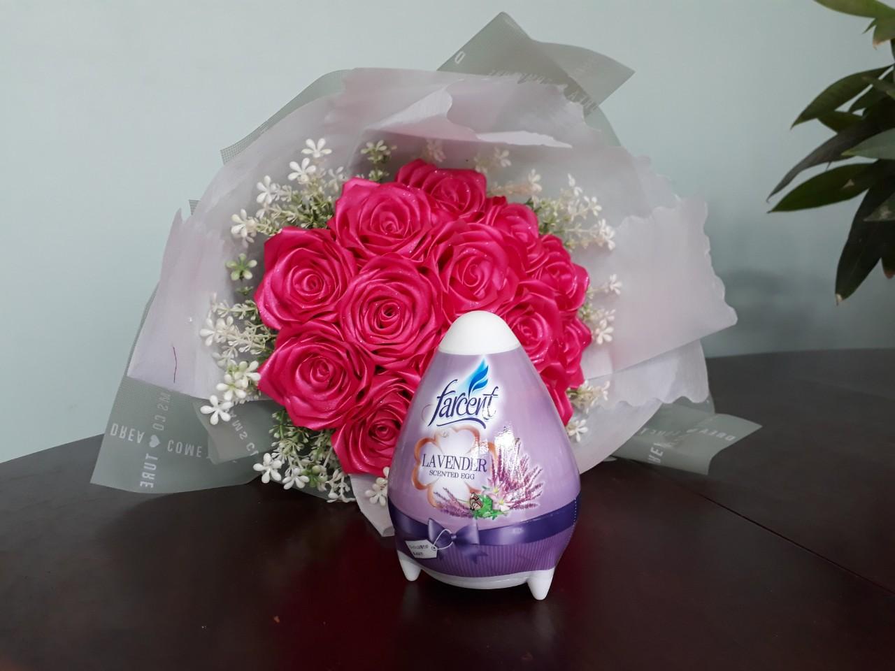 [HCM]Sáp thơm hình trứng Farcent 170g- Hương Lavender