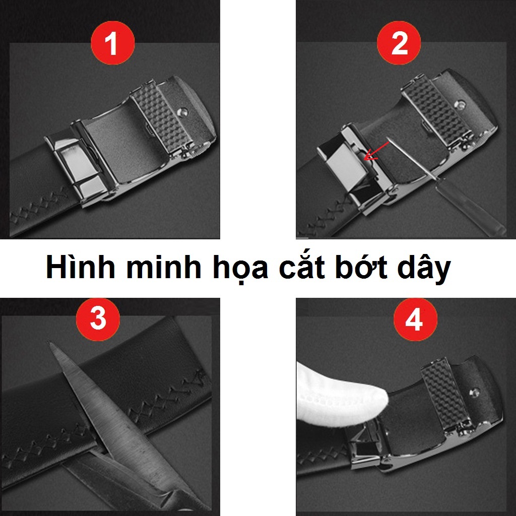Thắt lưng nam, dây nịt nam da bò Cartelo cao cấp