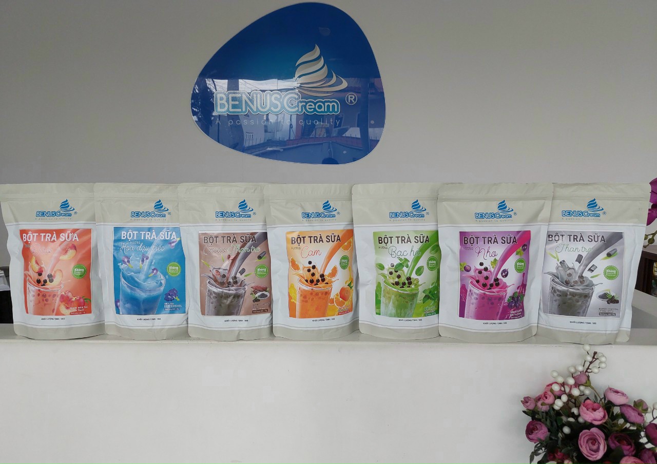 BỘT TRÀ SỮA HÒA TAN BENUSCream - Túi 1kg