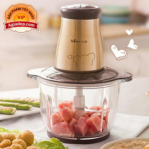 Máy xay thịt hành tỏi Bear - Hàng Cao cấp Nhập khẩu - Bền Đẹp Xịn của Agiadep