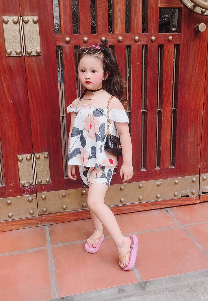 bộ lụa cánh tiên cho bé gái
