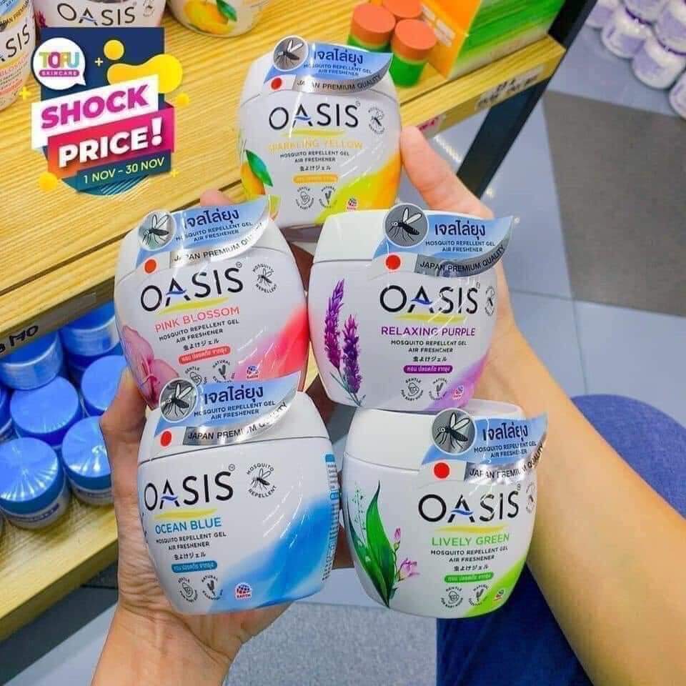 SÁP THƠM ĐUỔI MUỖI OASIS 180gr
