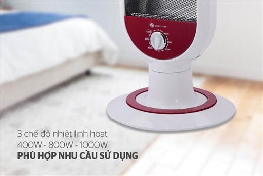 Quạt sưởi halogen Sunhouse SHD7022 (freeship tp Thái Bình)