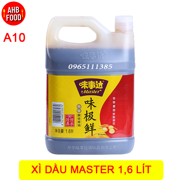 Xì Dầu Master 1,6 Lít_Nội Địa TQ✅ ✅