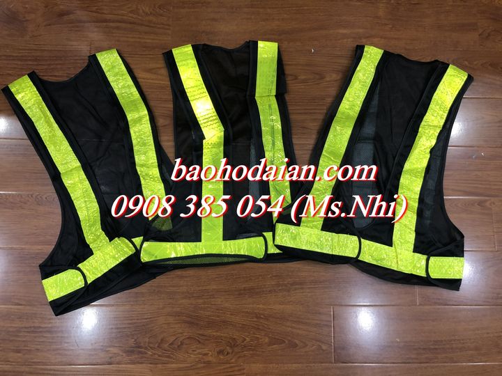 Combo 3 cái áo phượt phản quang chất liệu lưới thoáng mát- Hình thật