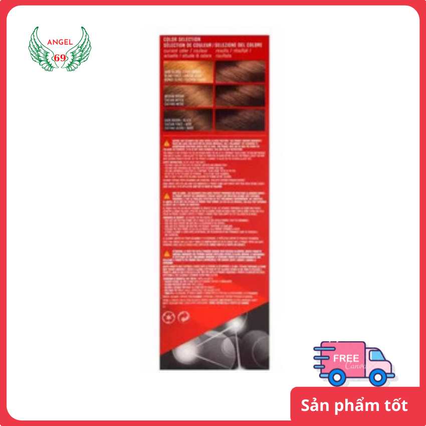 [Freeship]THUỐC NHUỘM TÓC REVLON SỐ 46 MÀU NÂU HẠT DẺ