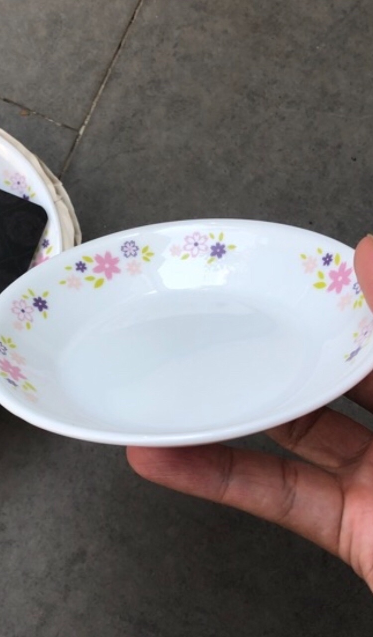Corelle USA - Floral Fantasy -  Combo 3 Đĩa nước chấm  405-FSY-LP 12cm