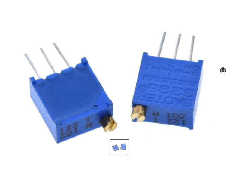 10 biến trở vi chỉnh 3296w-chiết áp 3296 20k 203
