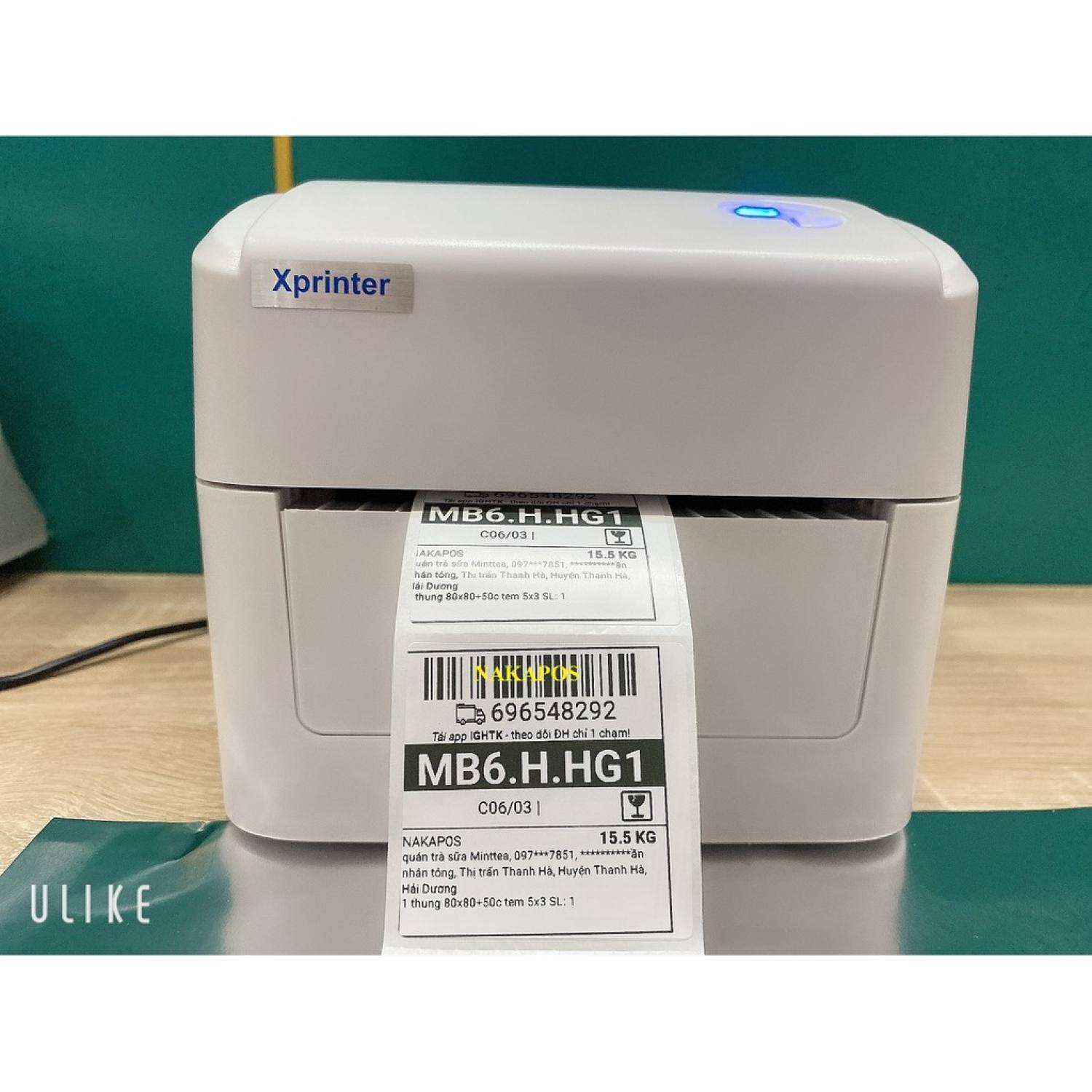 600 tem Tem in vận đơn ghtk khổ giấy 50*50mm