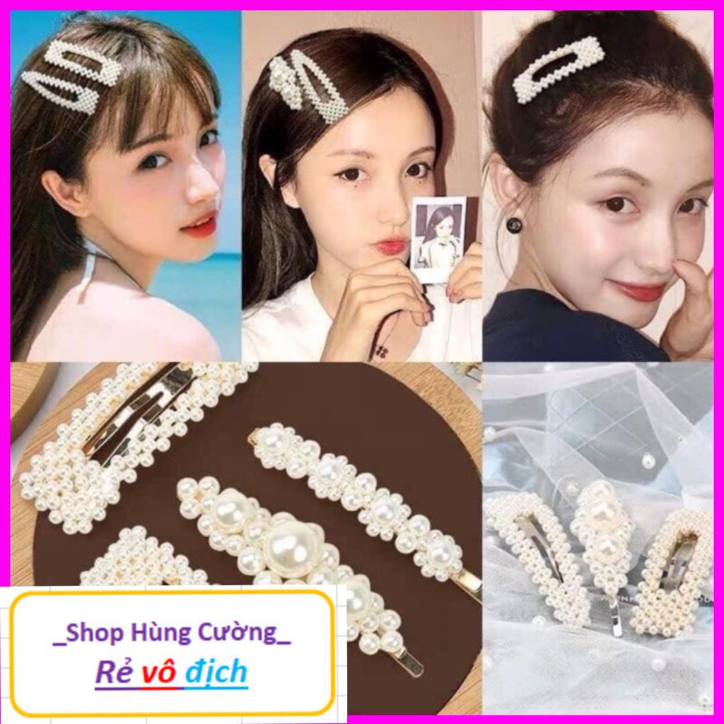 Sét 4 phụ kiện tóc cho chị em