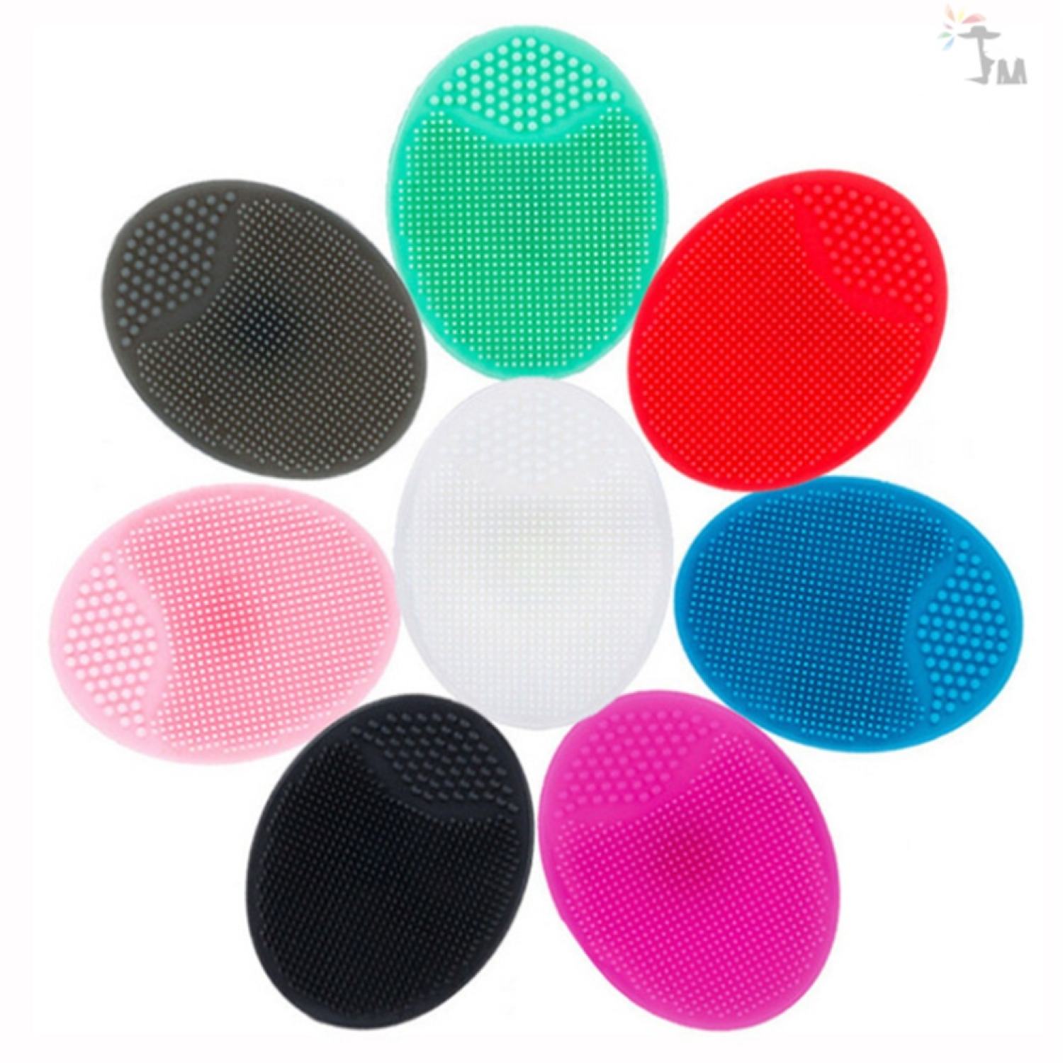 Miếng silicon mềm rửa mặt, êm mịn