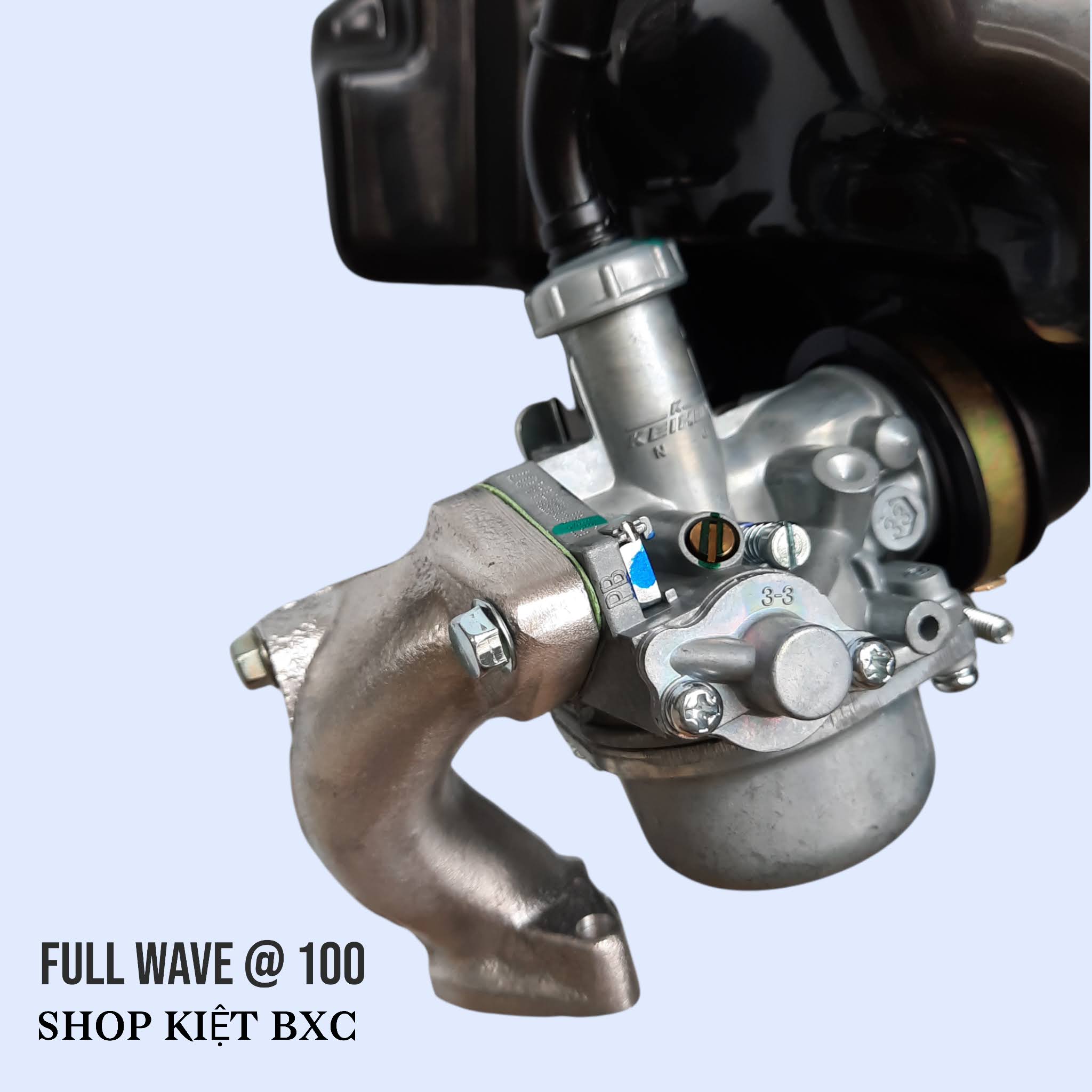 Bộ chế hòa khí full bộ Wave Rs 100