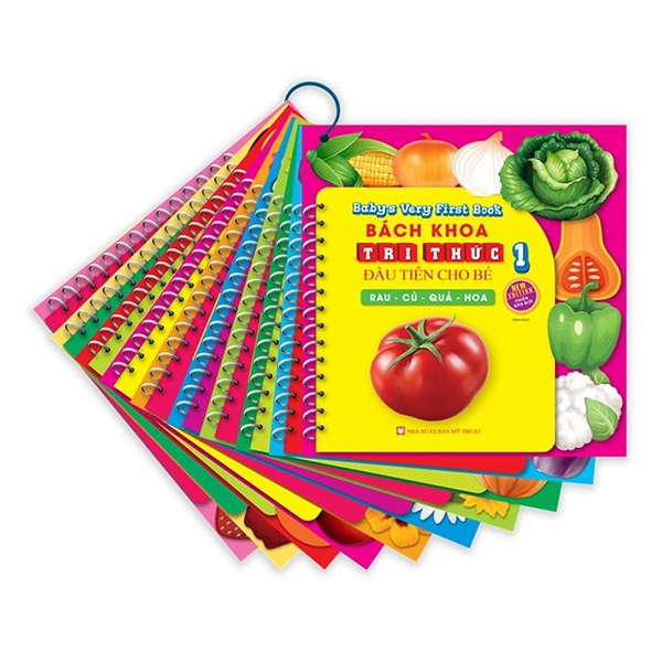 Fahasa - bách khoa tri thức đầu tiên cho bé: rau-củ-quả-hoa