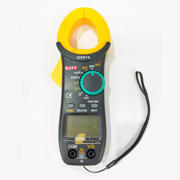 [TẶNG KÈM PIN] - Ampe Kìm Kẹp NJTY 3266TA