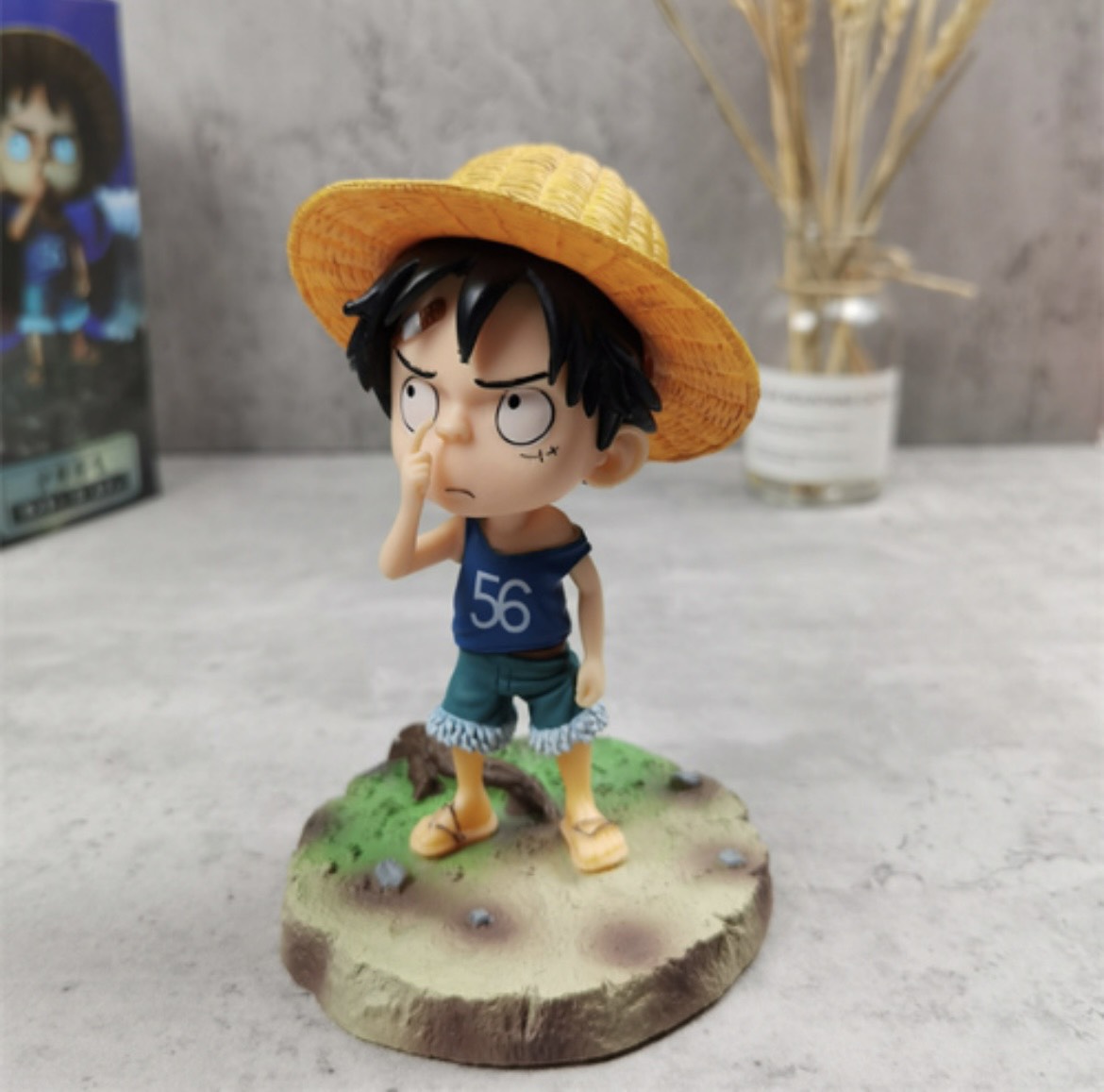Mô Hình Luffy Hồi Nhỏ Siêu Đáng Yêu