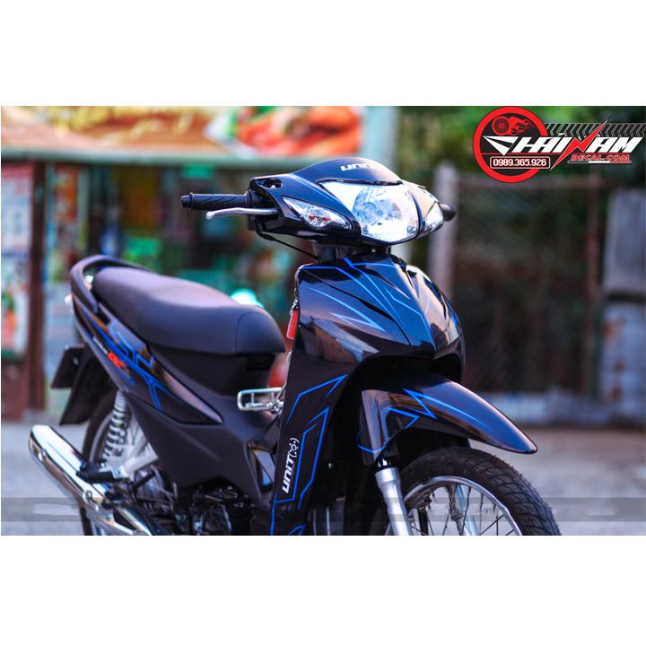 Tem trùm wave đen chỉ xanh