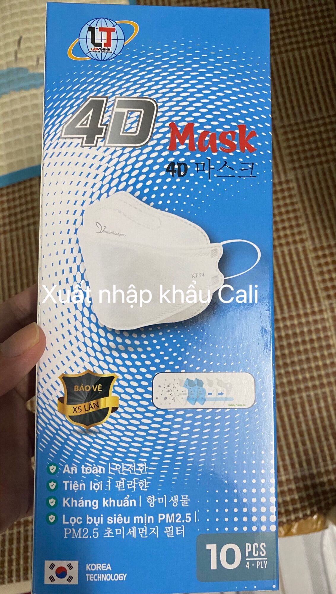 Thùng 300 Cái Khẩu Trang KF94 Hoàng Dũng - LÂM THỊNH