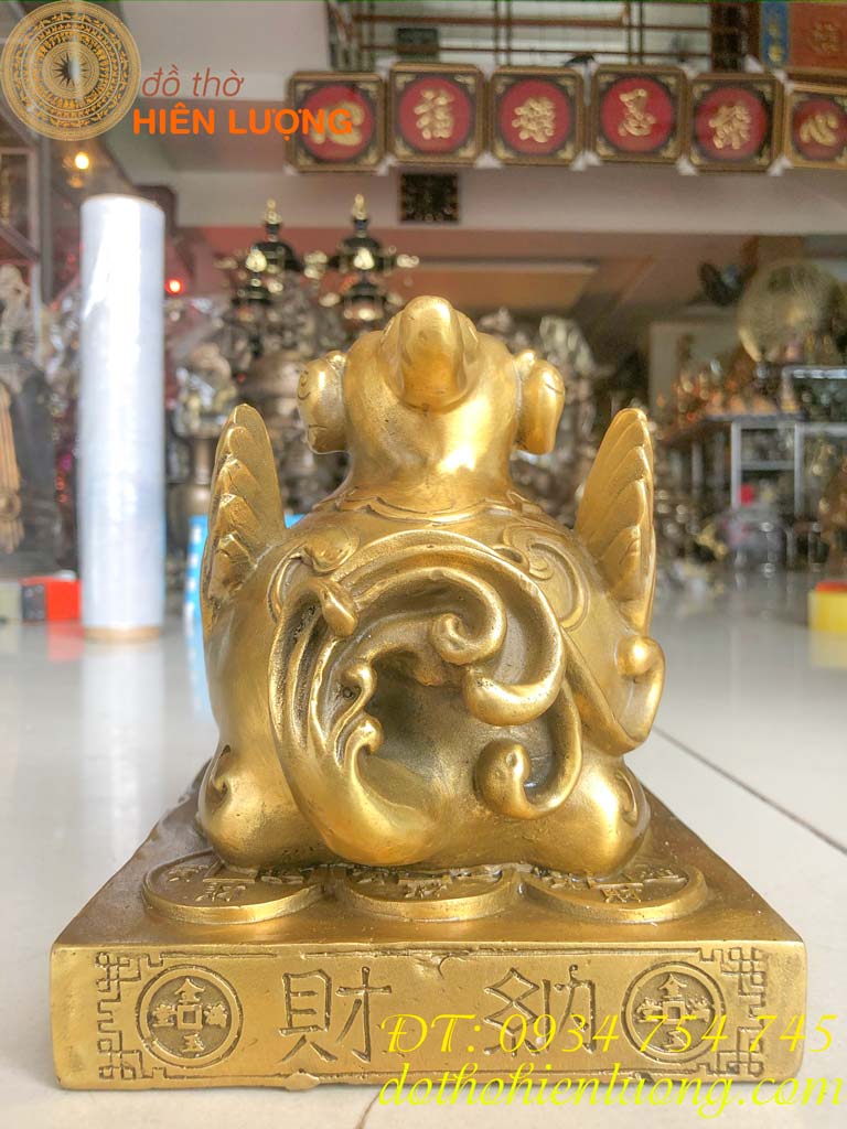 Tỳ Hưu Ngồi Bệ Bằng Đồng Để Két, Bàn Thờ Thần Tài Đủ Các Cỡ