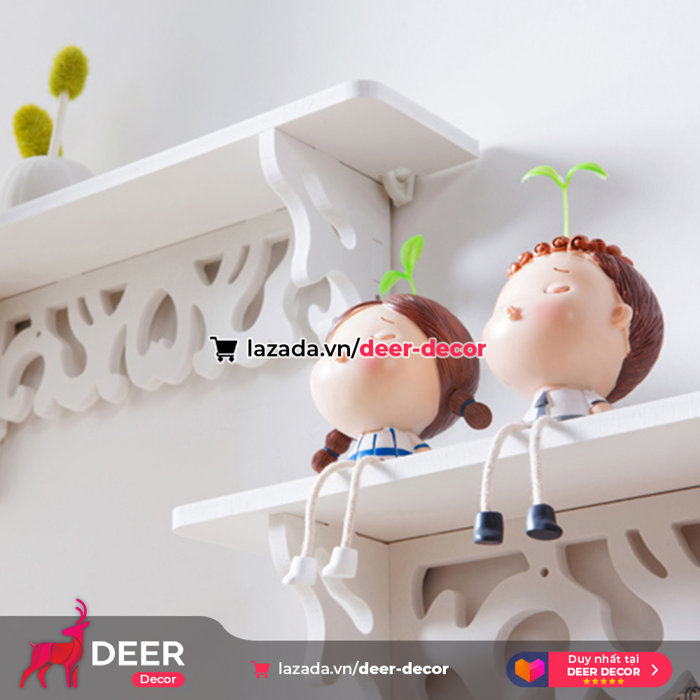Combo 3 Kệ Trang Trí Treo Tường - DEER DECOR