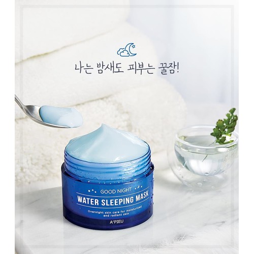 (Chuẩn Auth) Mặt Nạ Ngủ Cấp Nước Apieu Water Sleeping Mask