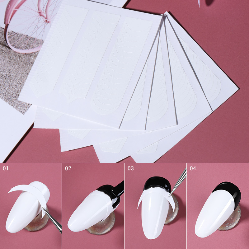 Miếng dán fen đầu móng tay