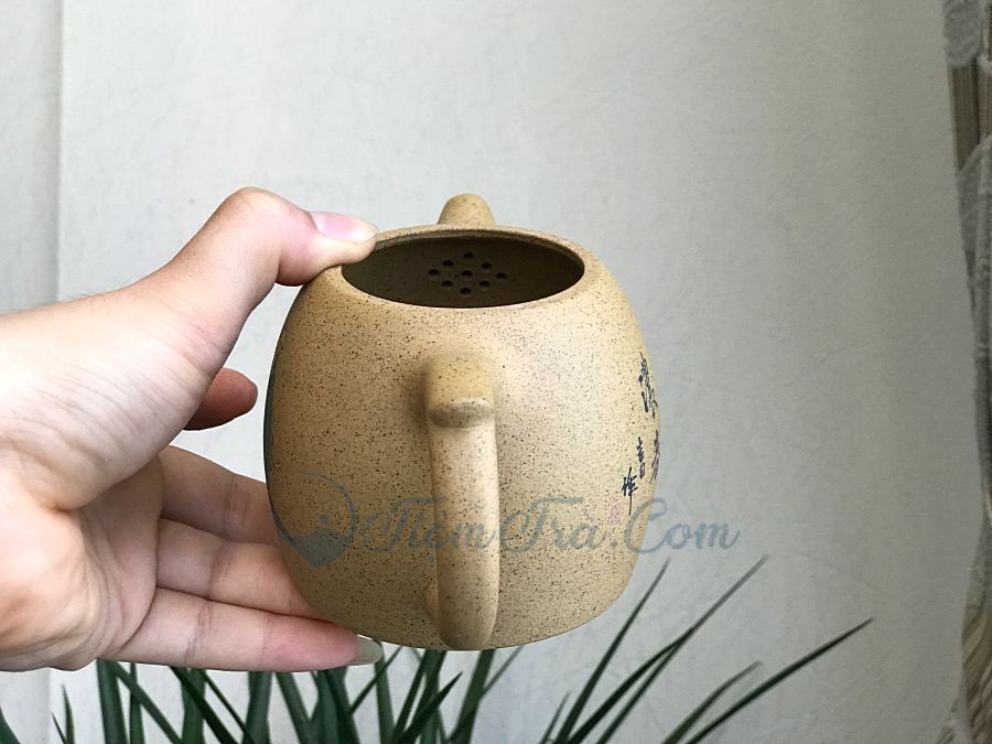 Ấm Tử Sa Tần Quyền Ông Cháu 330ml