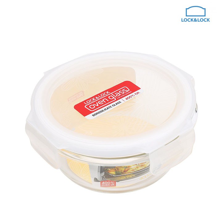 Hộp Thủy Tinh Lock&Lock Clear Tròn LLG855 (870ml)