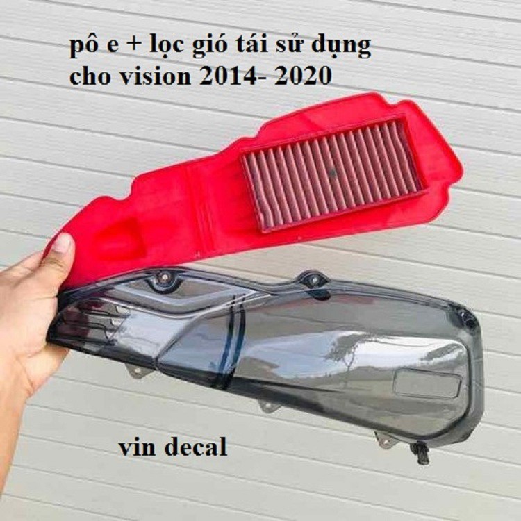 Ốp pô E trong suốt ESP Vision 2014-2020 - Vindecal BD
