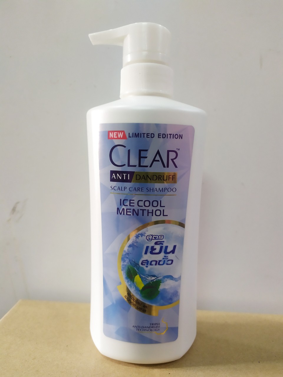 Dầu Gội Clear Bạc Hà 480ml Thái Lan Mát Lạnh Sảng Khoái