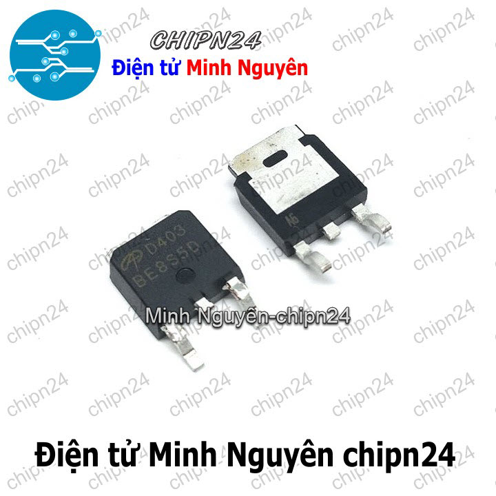 [2 con] (SOP) Mosfet Dán AOD403 TO-252 Hàng Tốt 85A 30V Kênh P (SMD) (D403 403) - HH003627