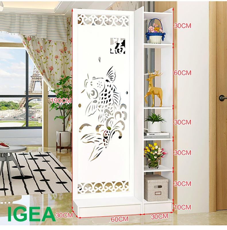Vách ngăn Bình Phong Cá Chép Hóa Rồng IG494