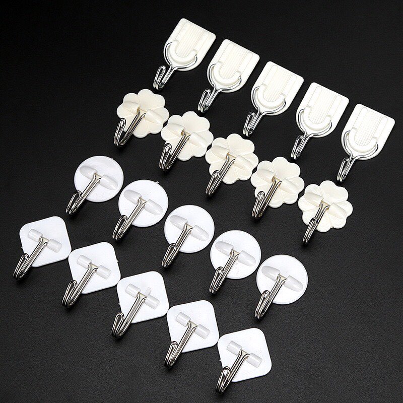 [HCM]Combo 6 cái Móc dán tường mini dán rất chắc