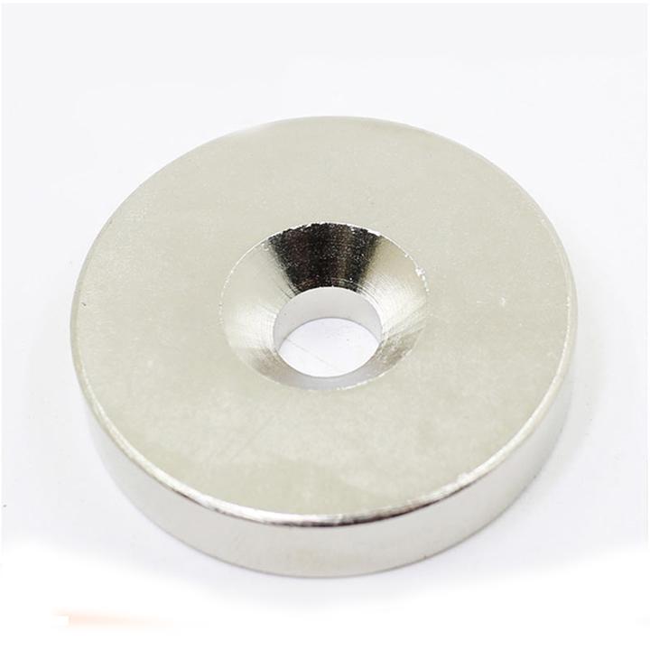 Bộ 5 Viên Nam Châm Đất Hiếm 15x3mm Lỗ 4mm