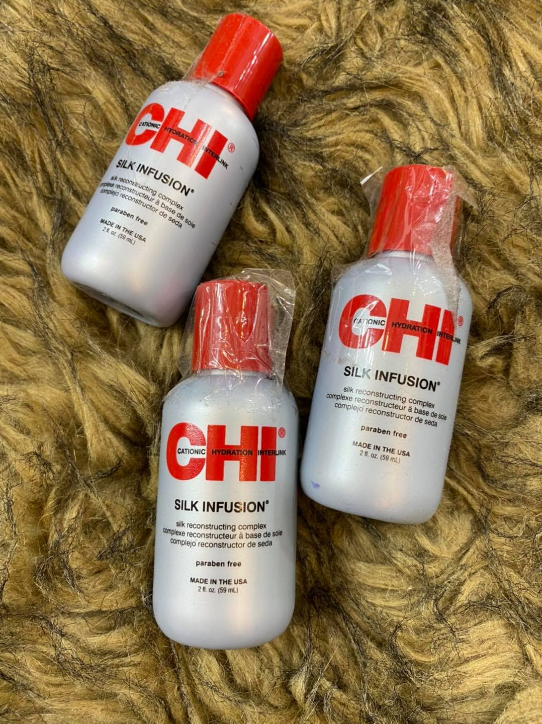 [AUTH - BILL US] TINH DẦU DƯỠNG TÓC CHI SILK INFUSION 59ml