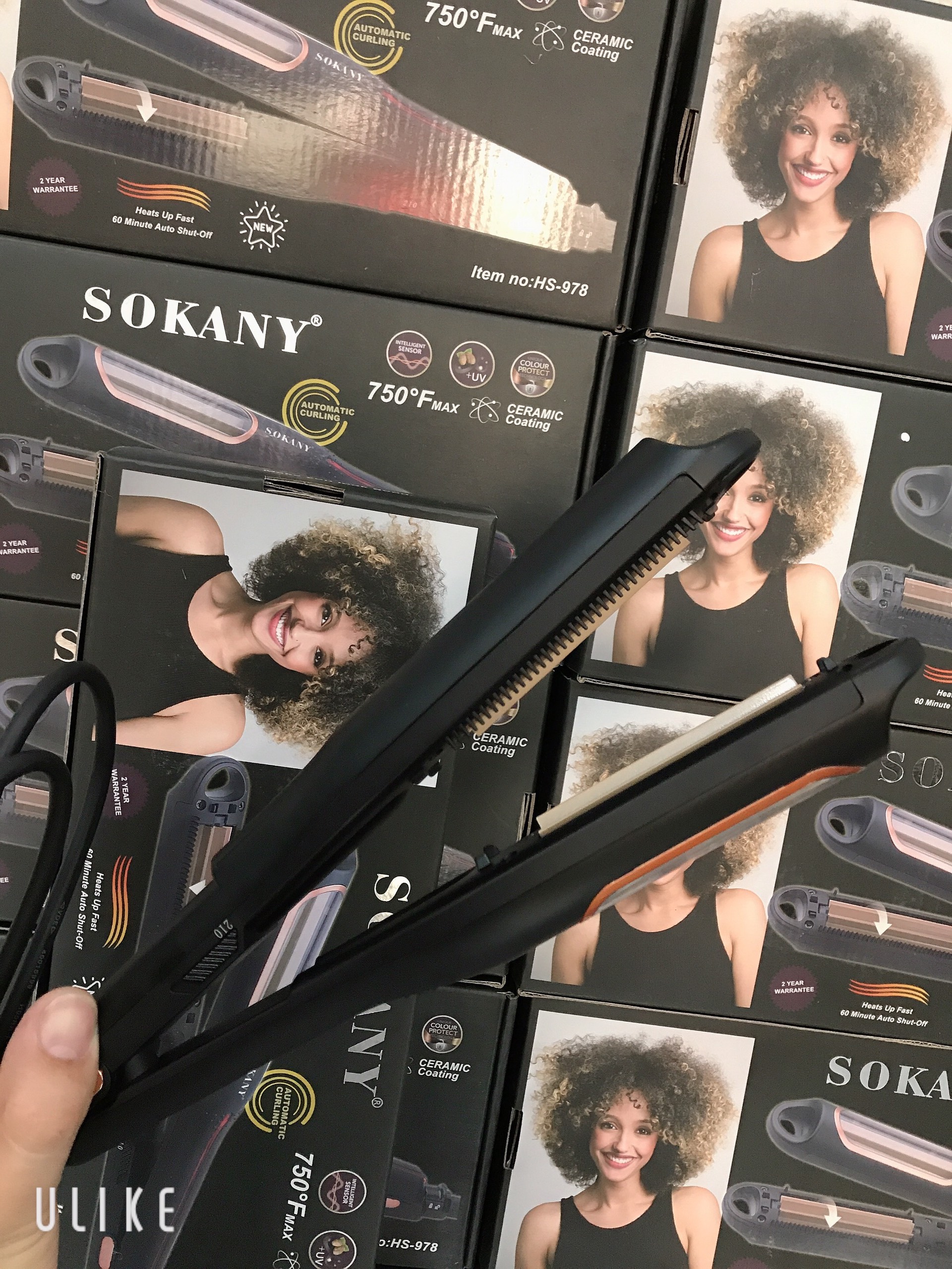 Máy bấm tóc , dập xù tự động SOKANY HS-978